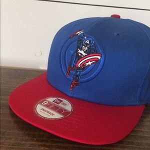 Captain America Marvel 9Fifty SnapBack New Era Cap